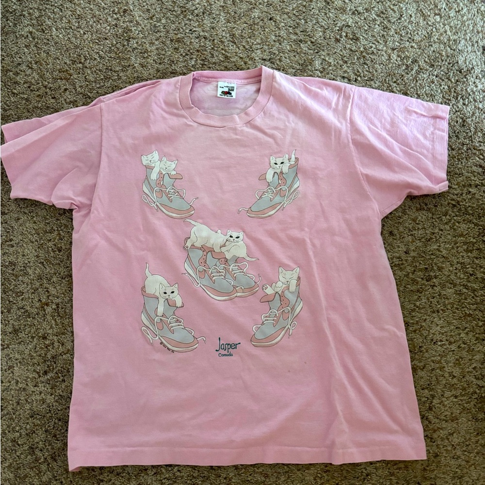 Nike cat shirt vintage